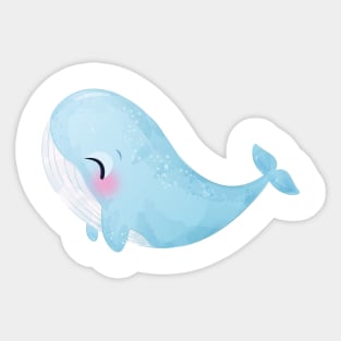 blue dolphin fish Sticker